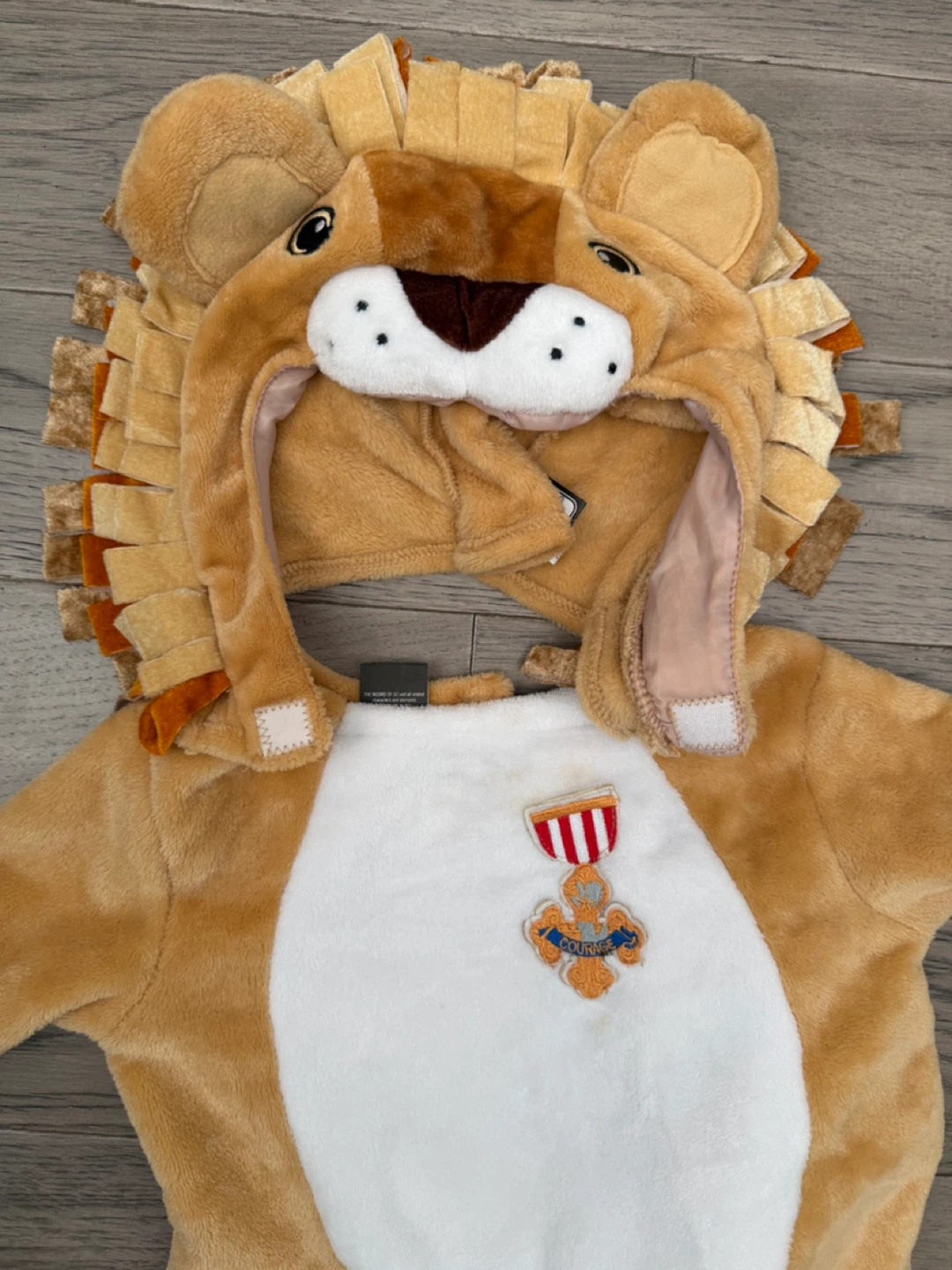 Wizard of Oz Cowardly Lion Costume (12-24 Months)