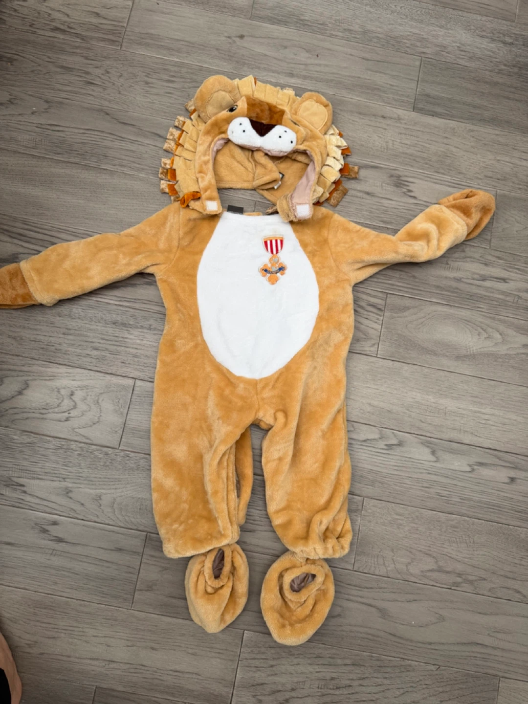 Wizard of Oz Cowardly Lion Costume (12-24 Months) - photo 2