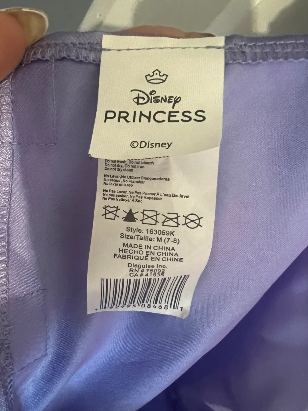 Halloween 🎃 Disney Little Mermaid Dress ( size 7-8 ) image indicator(3)