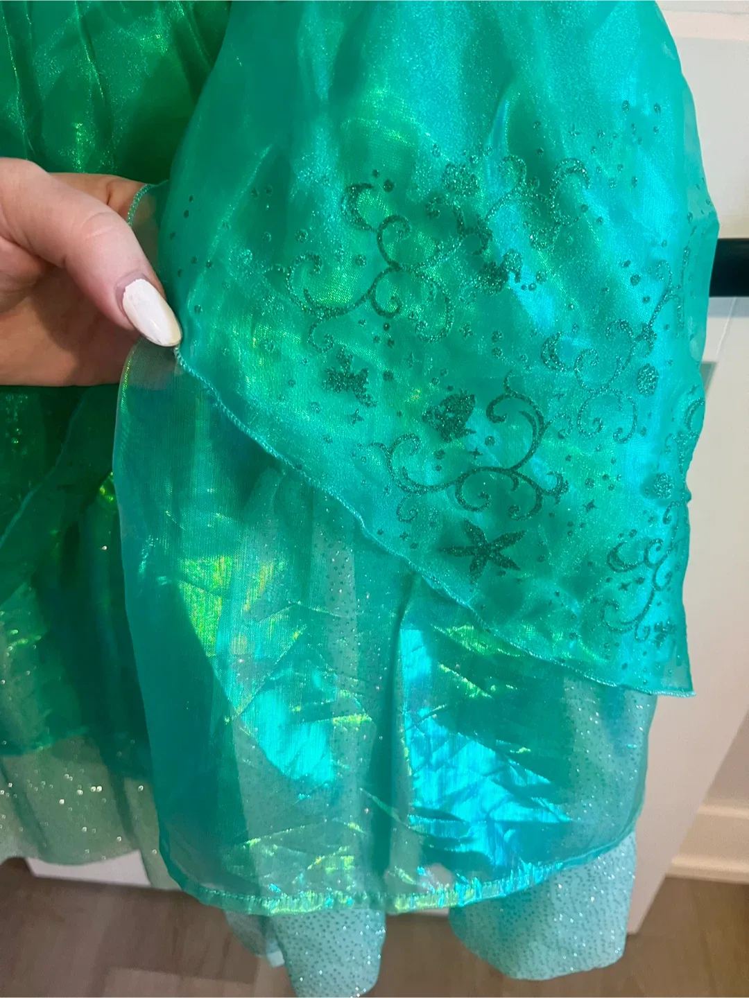 Halloween 🎃 Disney Little Mermaid Dress ( size 7-8 ) image indicator(2)