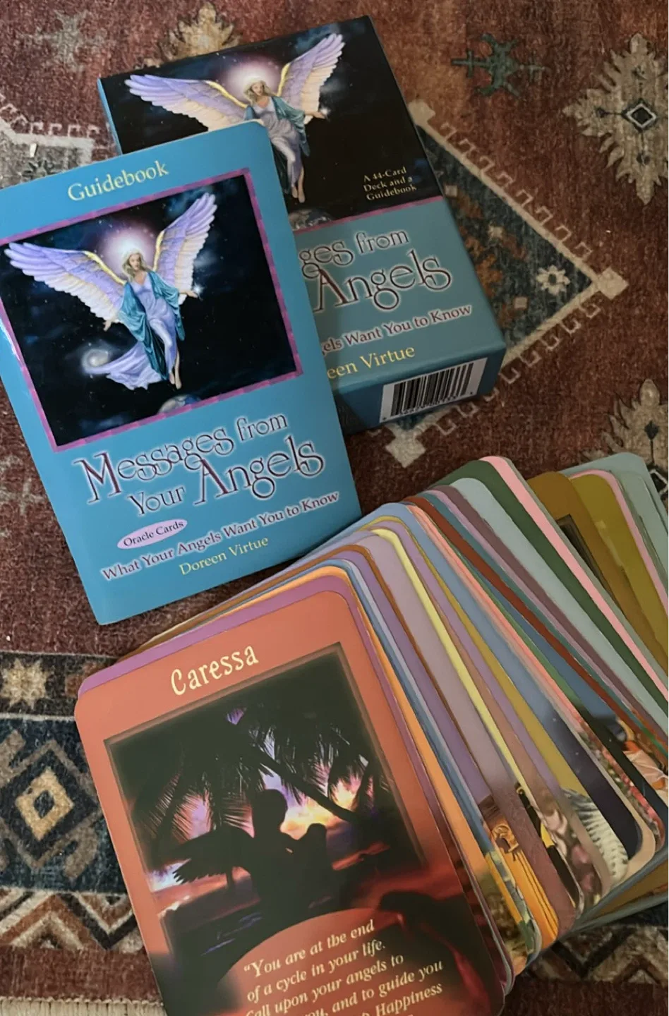 Messages from Your Angels Oracle Cards by Doreen Virtue image indicator(2)