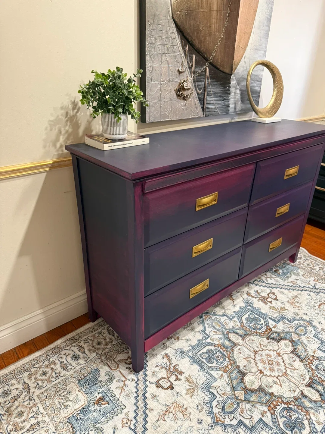 Painted 6-Drawer Dresser image indicator(2)