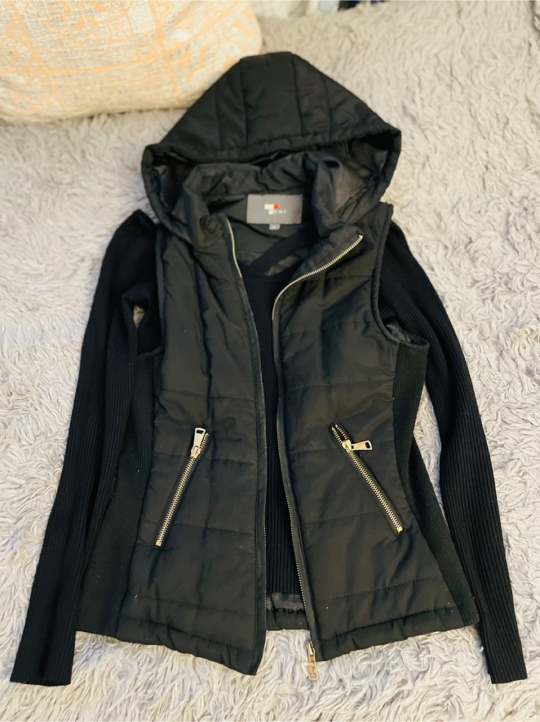 TEMT Hooded Puffer Vest - photo 2