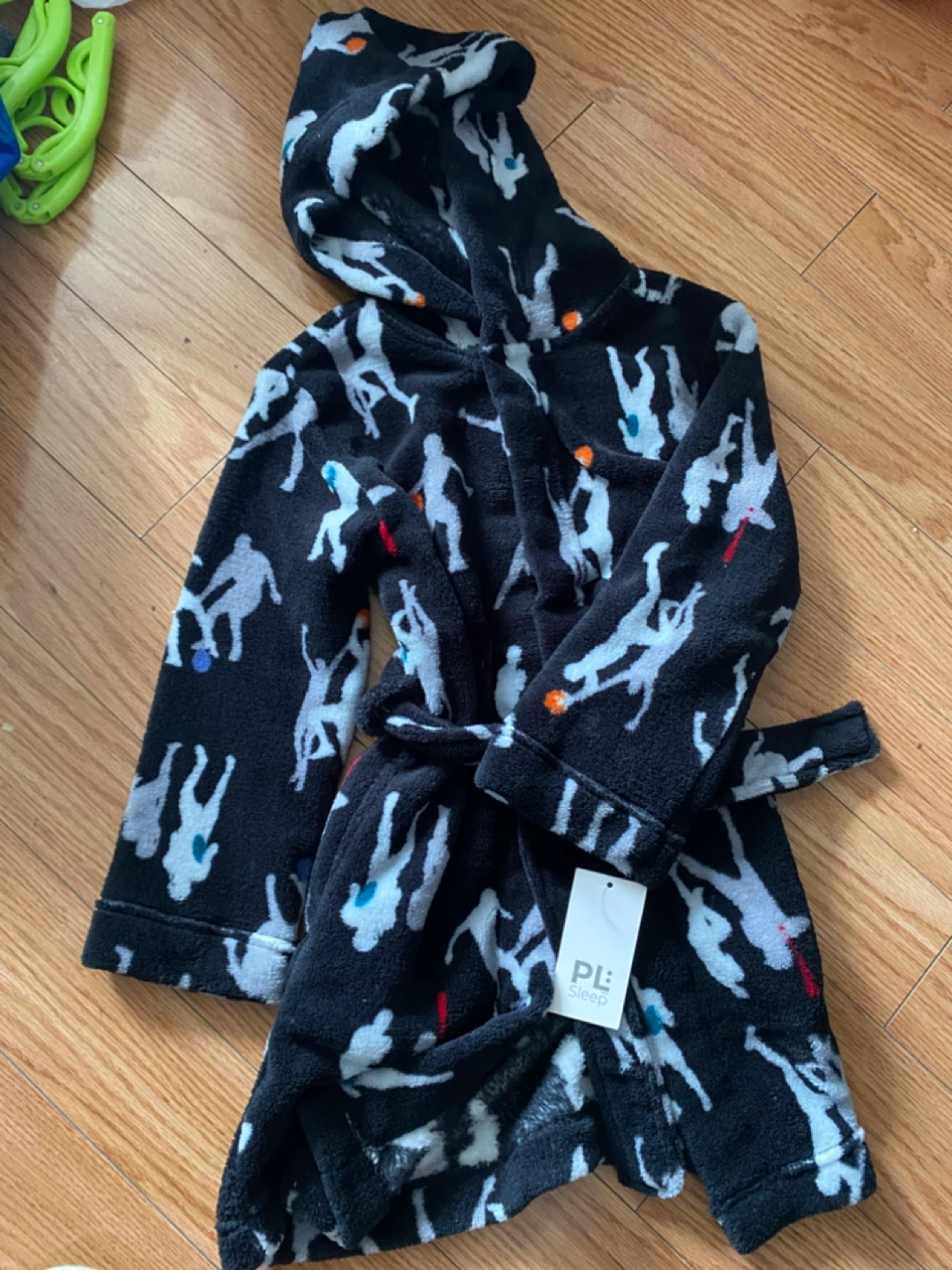 Brand New Petit Lem Kids Soft Robe - Size 5