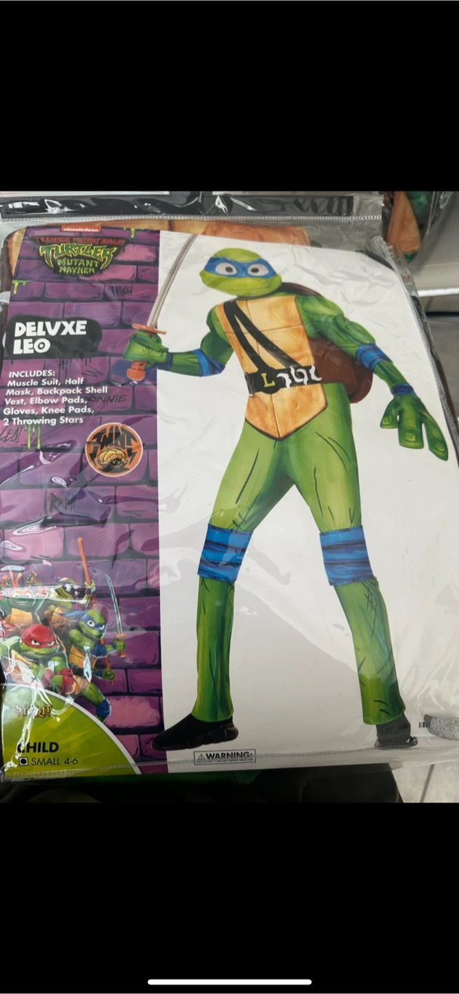 Teenage Mutant Ninja Turtles Leonardo Costume - Small (4-6)