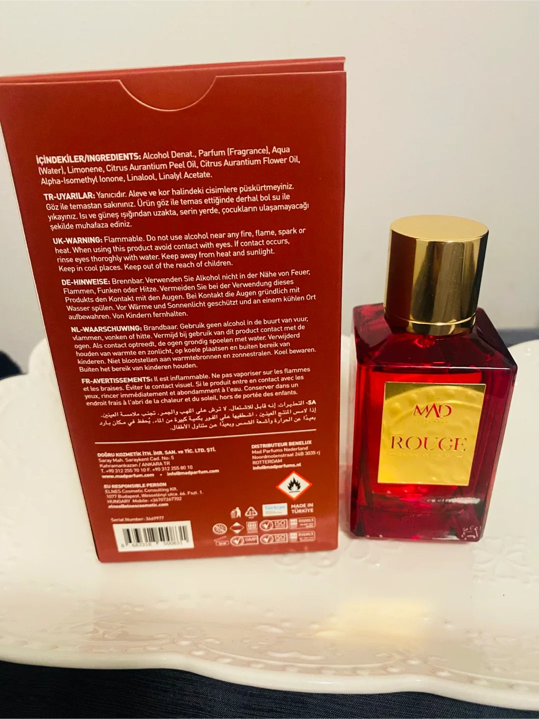 MAD Parfumeur Rouge Extrait de Parfum 100ml image indicator(2)