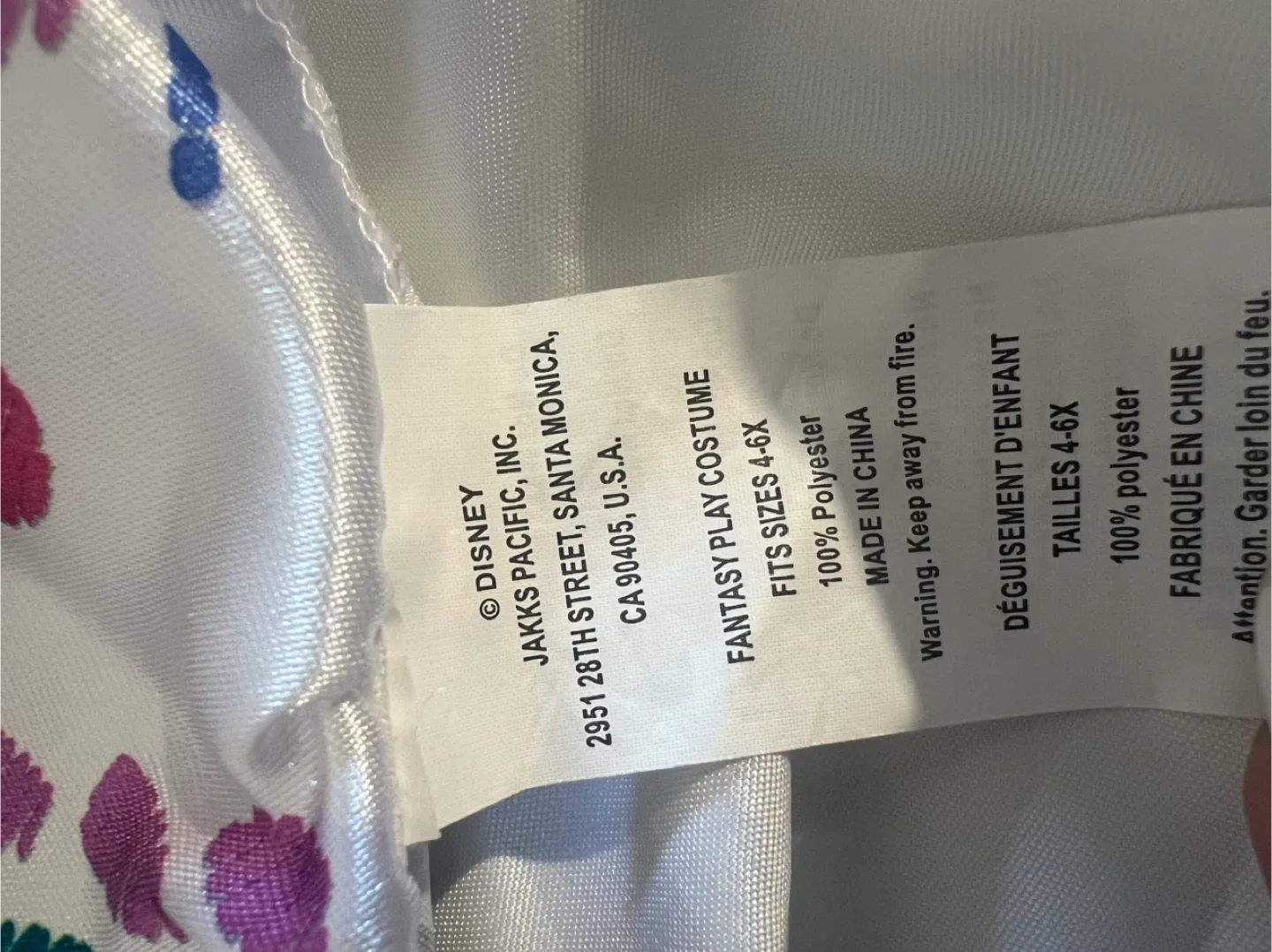 Disney Encanto Mirabel Costume - Size 4-6X image indicator(4)