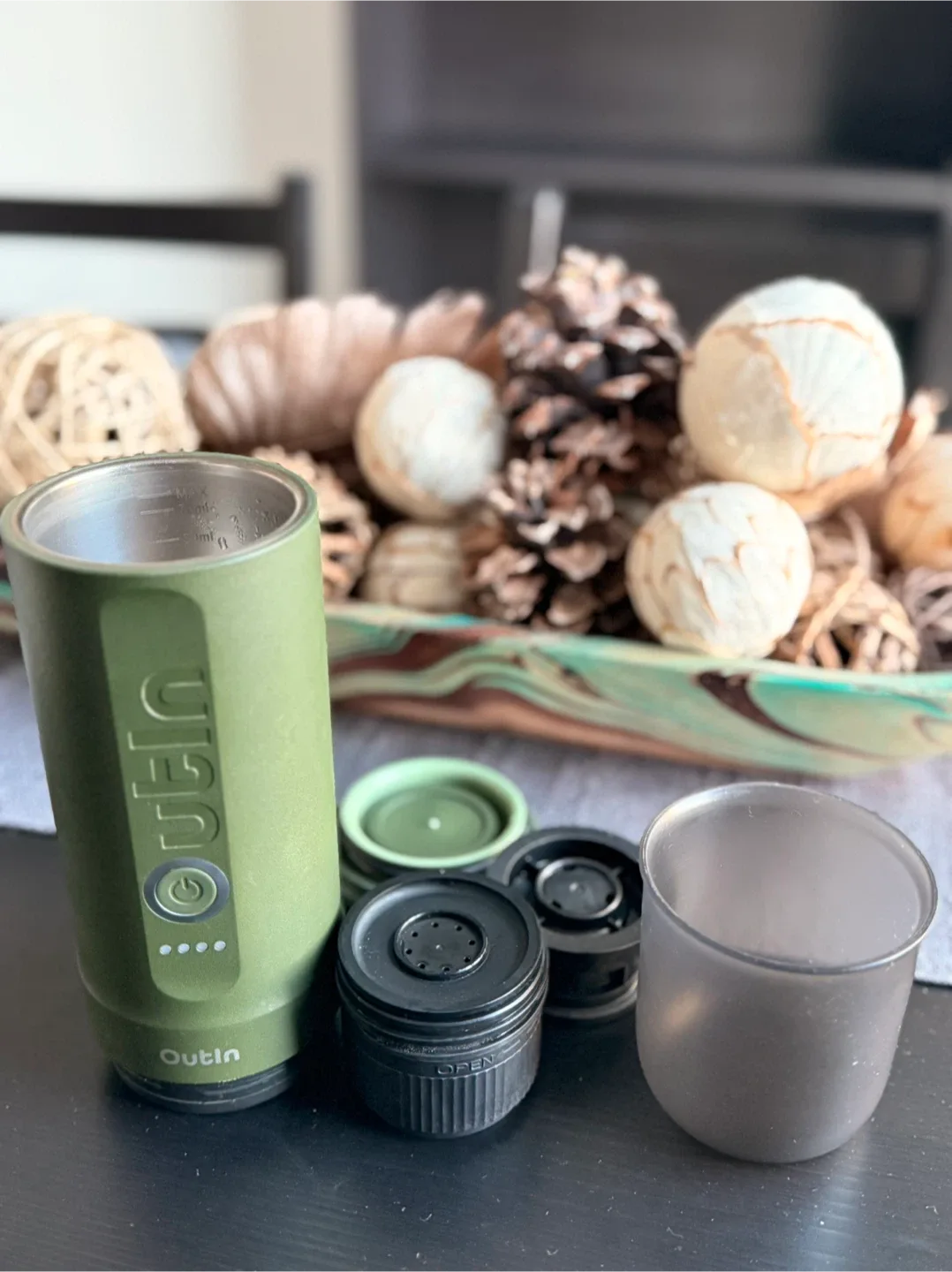 Outin Nano Portable Electric Espresso Machine image indicator(2)