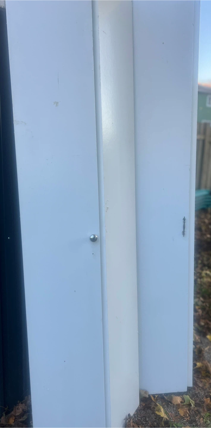 2 White Folding Room Dividers – Must Go! | $5 each/$8 for both - photo 3