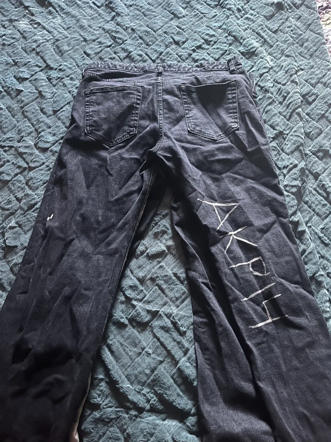 Custom Skull Design Jeans image indicator(2)