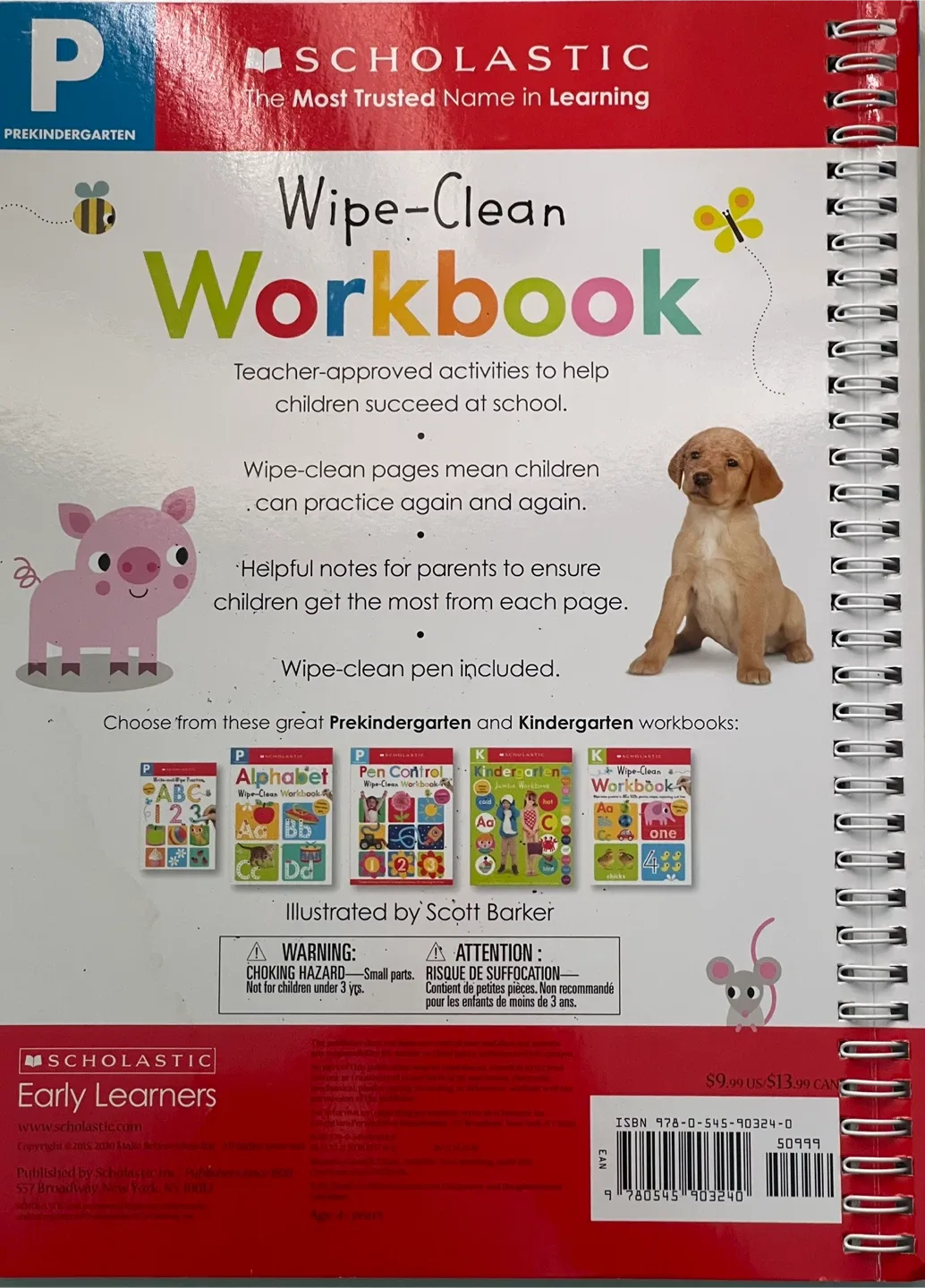 Scholastic Wipe-Clean Workbook - Prekindergarten image indicator(2)
