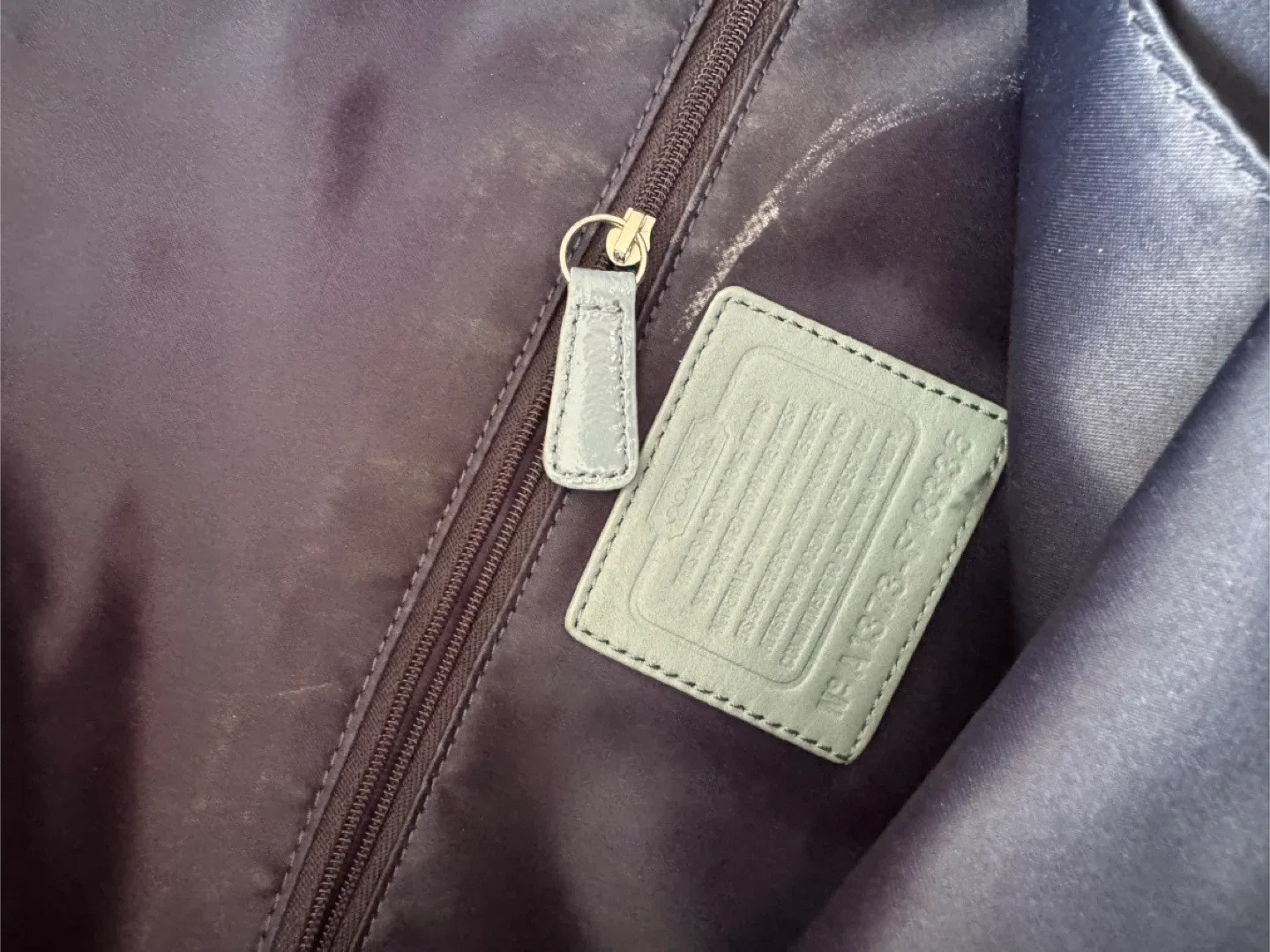 Coach Blue Tote Bag image indicator(5)