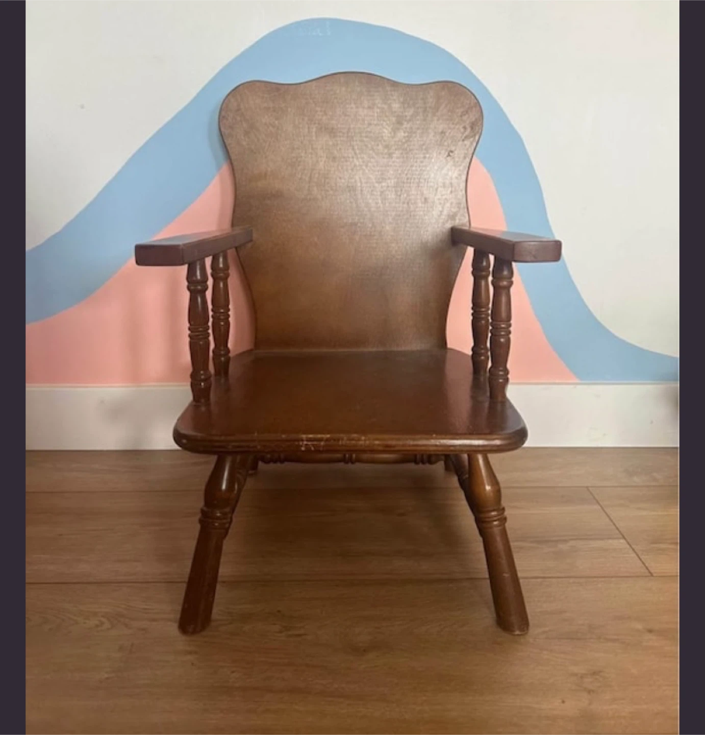 Kids Wooden Chair - photo 2
