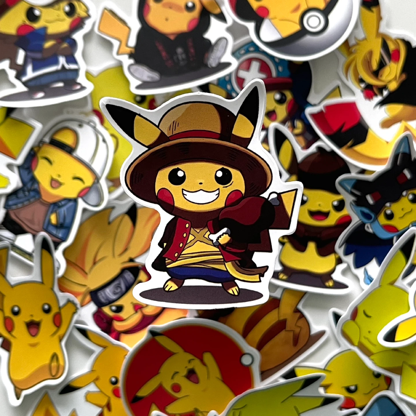 Pack of 23 Cute Pikachu Stickers •1•