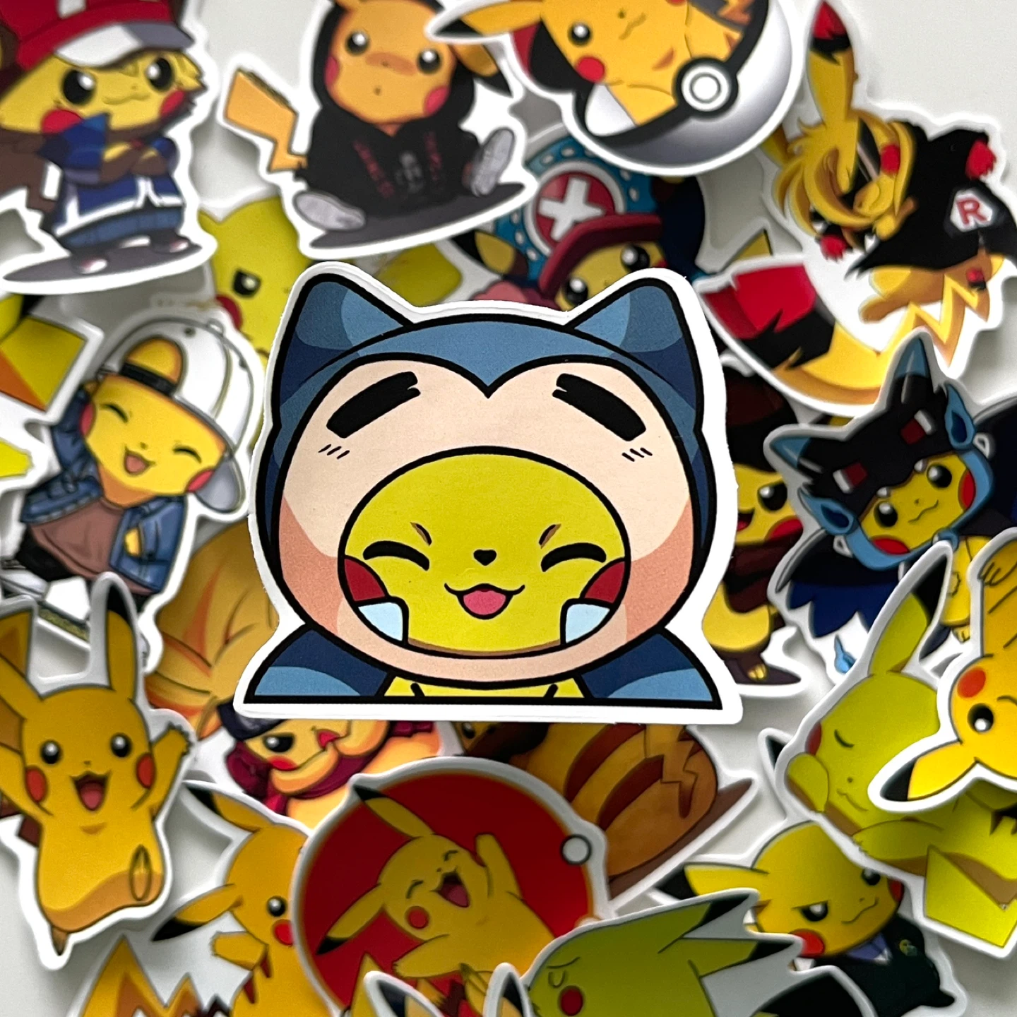 Pack of 23 Cute Pikachu Stickers •1• - photo 3