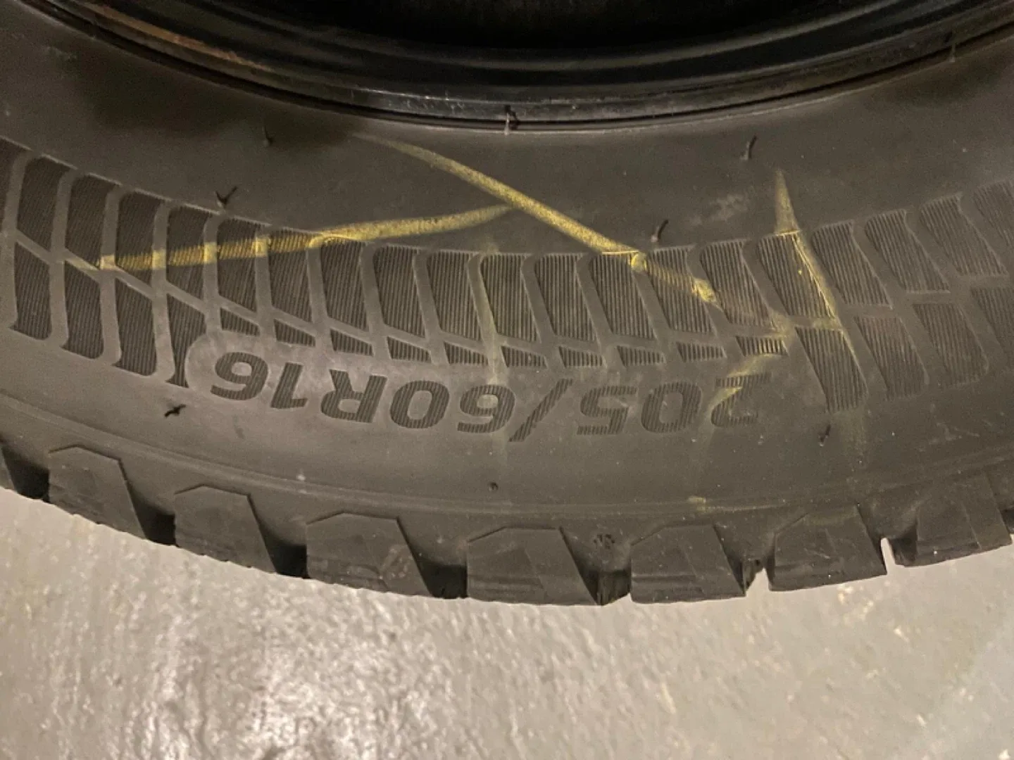 A set of Four Motormaster Hankook Winter Tires on Rims image indicator(8)