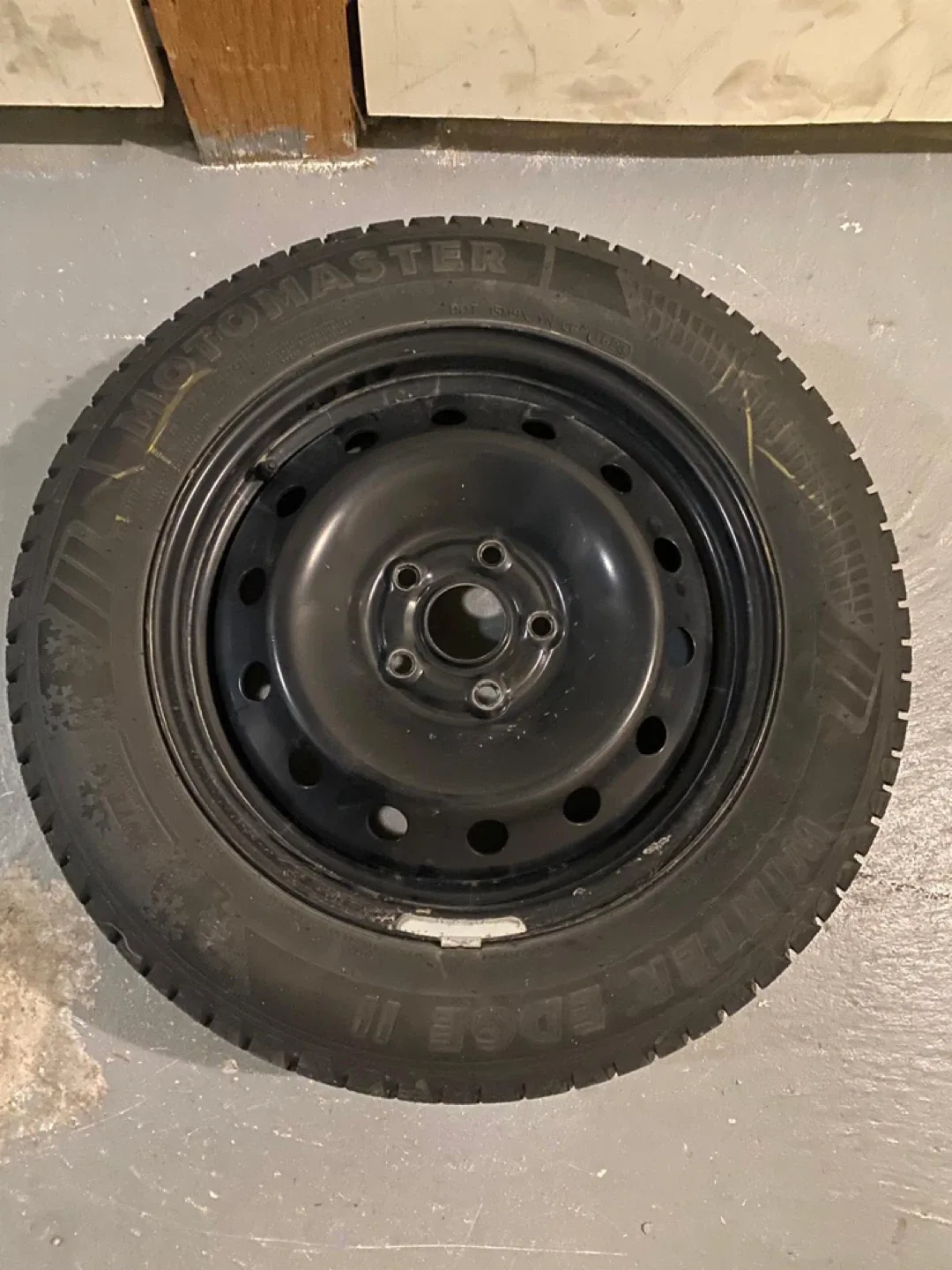 A set of Four Motormaster Hankook Winter Tires on Rims image indicator(10)