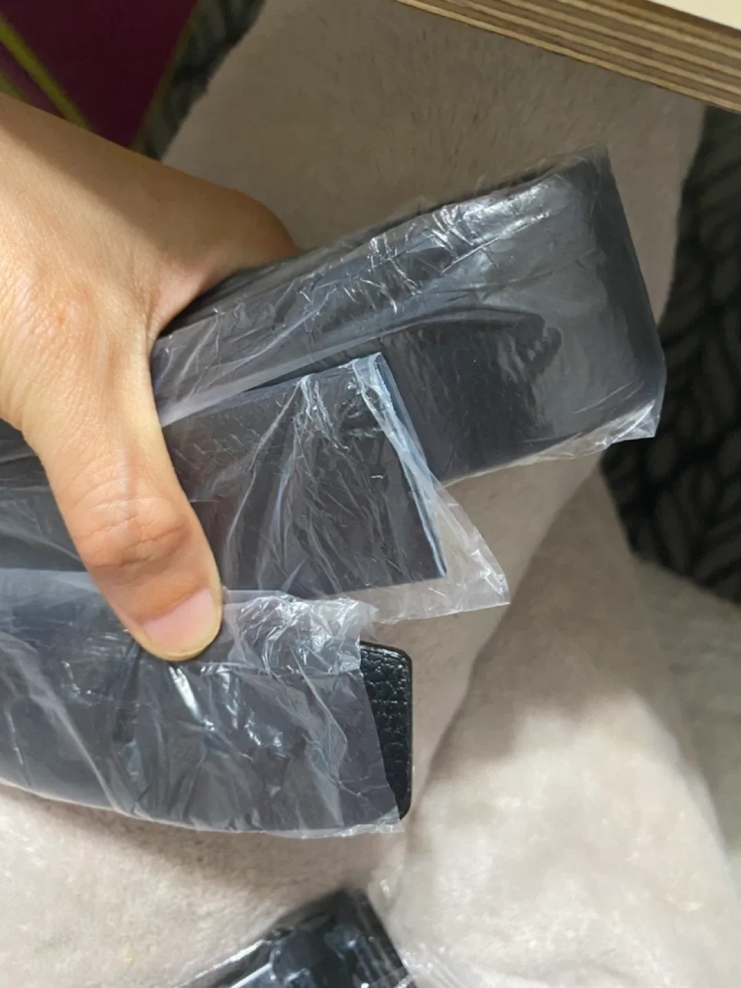 Brand New Playboy Black Leather Belt, 118cm image indicator(4)