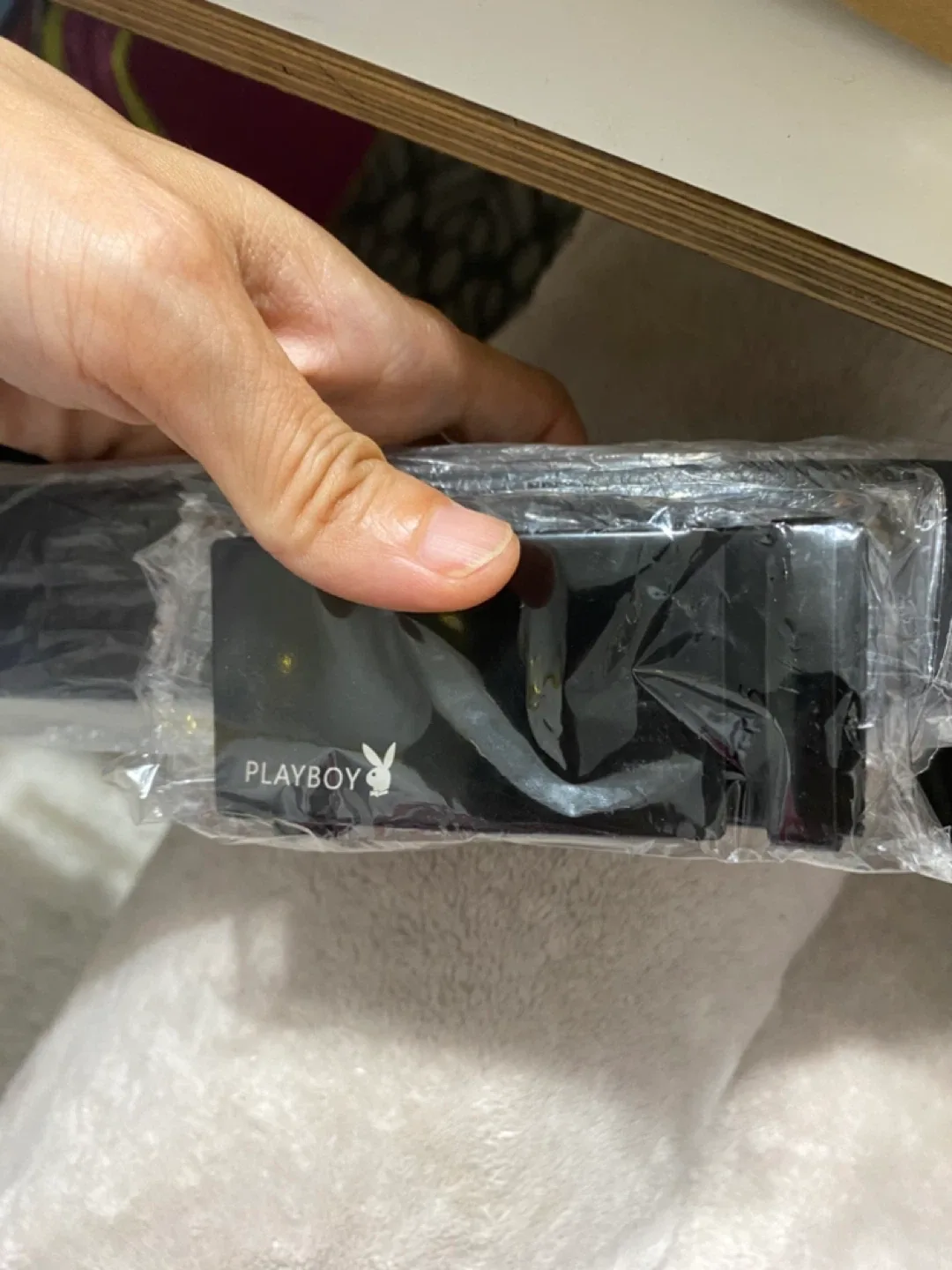 Brand New Playboy Black Leather Belt, 118cm image indicator(5)