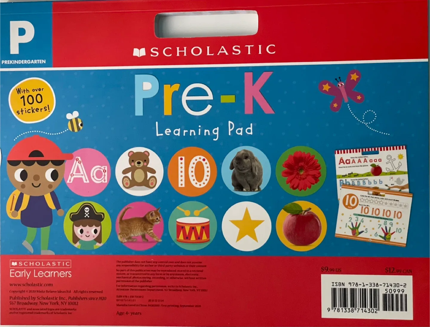 Scholastic Pre-K Learning Pad with Stickers image indicator(2)