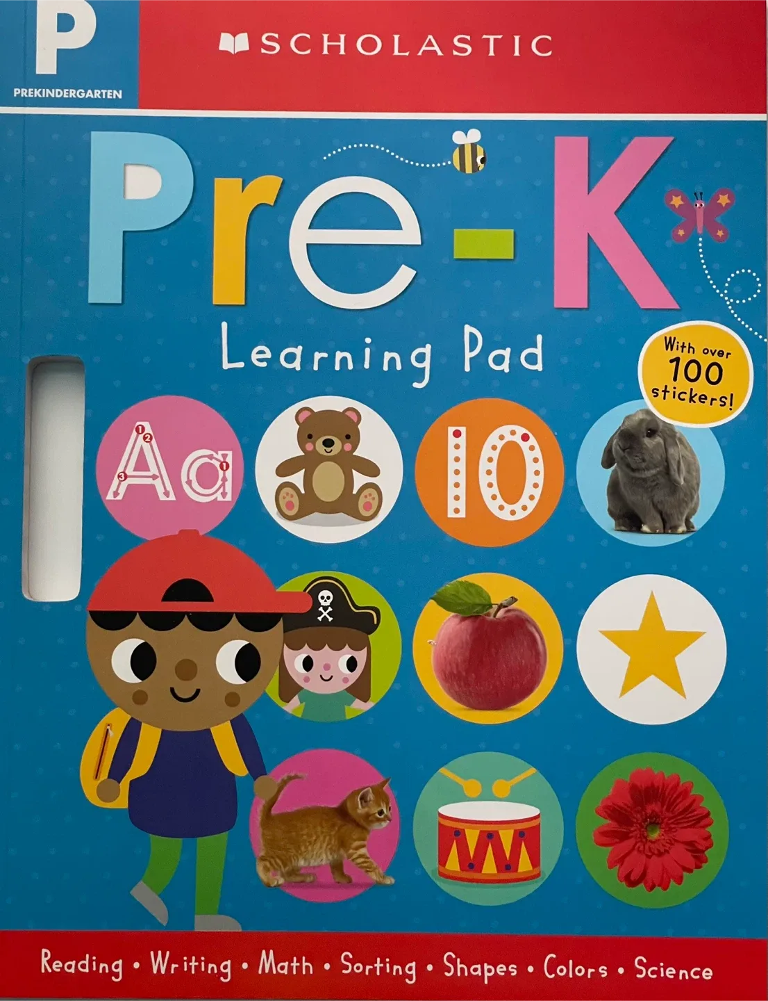 Scholastic Pre-K Learning Pad with Stickers thumbnail