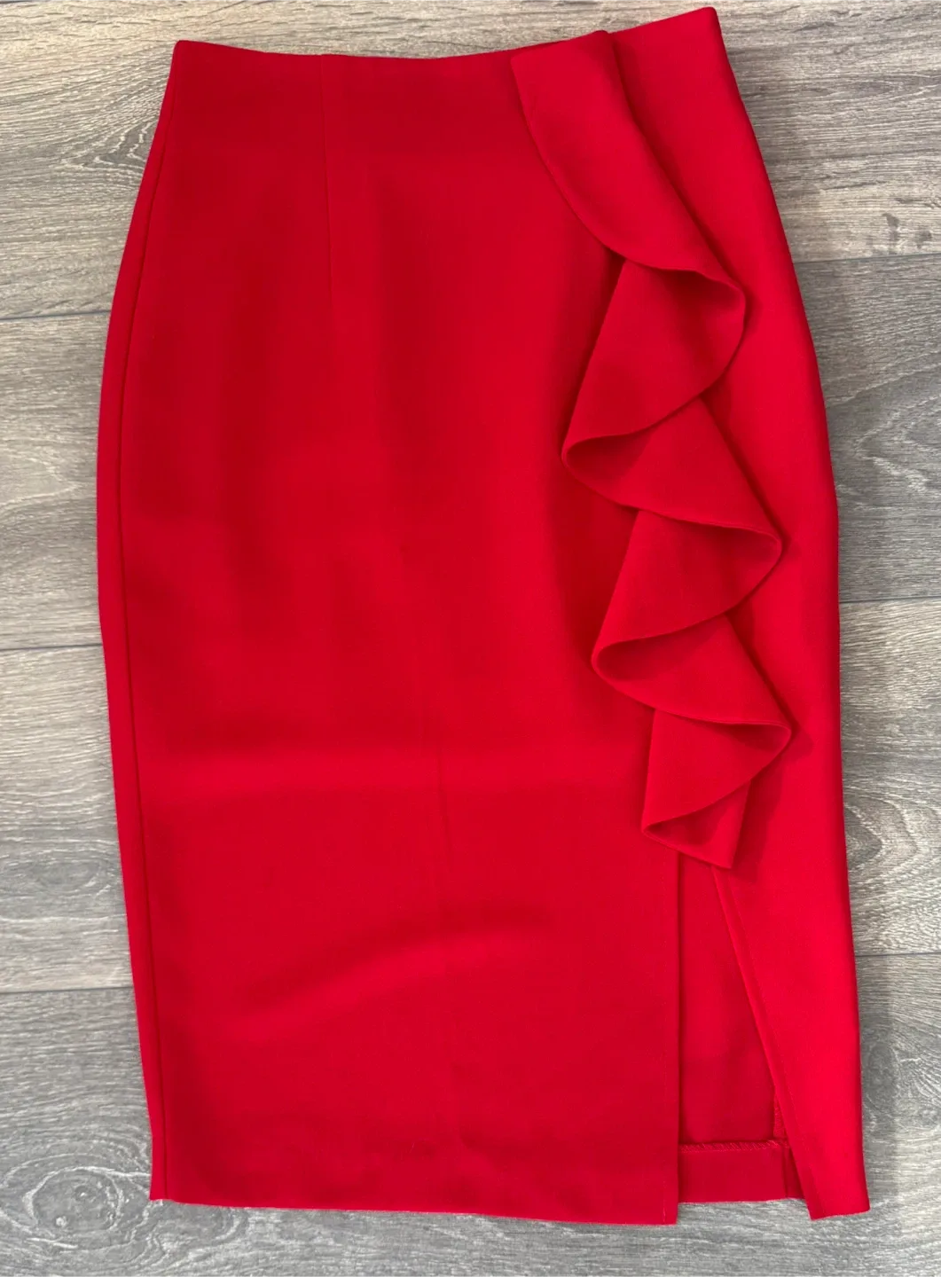 Red Ruffle Skirt thumbnail