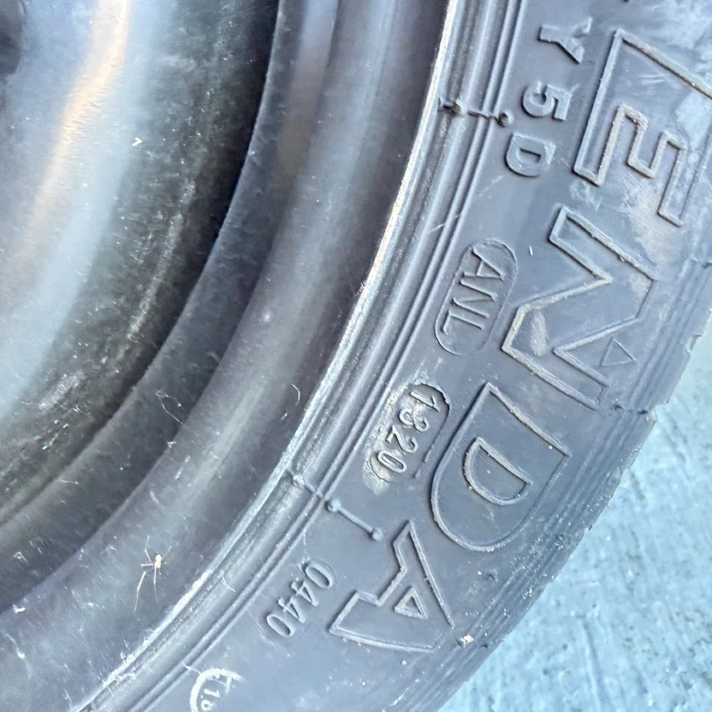 Hunda civic 2020 Kenda T125/70R17 Spare Tire with Tools image indicator(3)