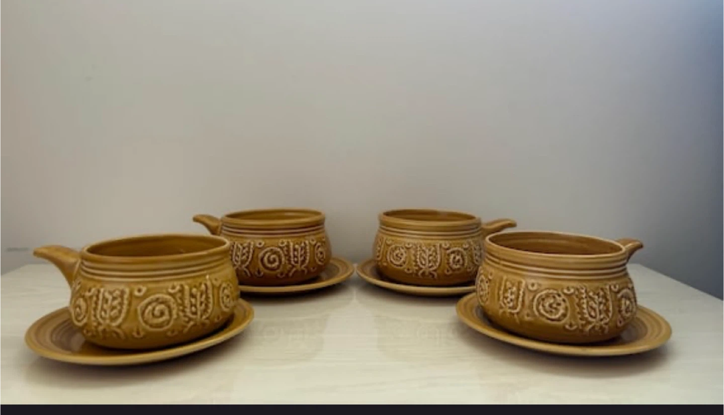 Brown Ceramic Soup shorter and sons 4