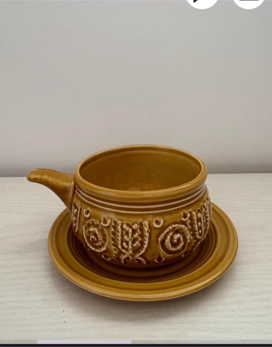 Brown Ceramic Soup shorter and sons 4 image indicator(2)