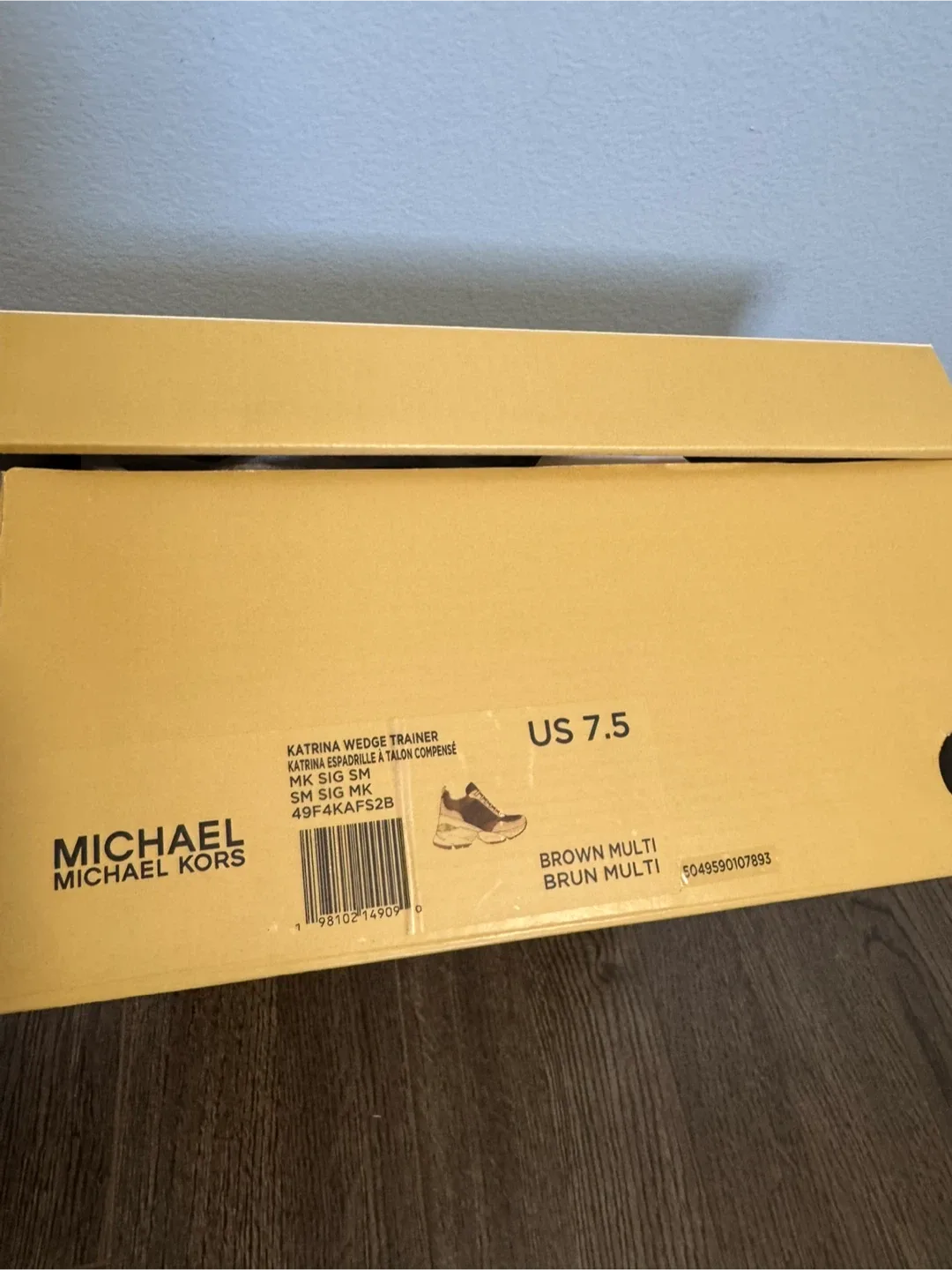 Michael Kors Katrina Wedge Trainer US 7.5 image indicator(3)