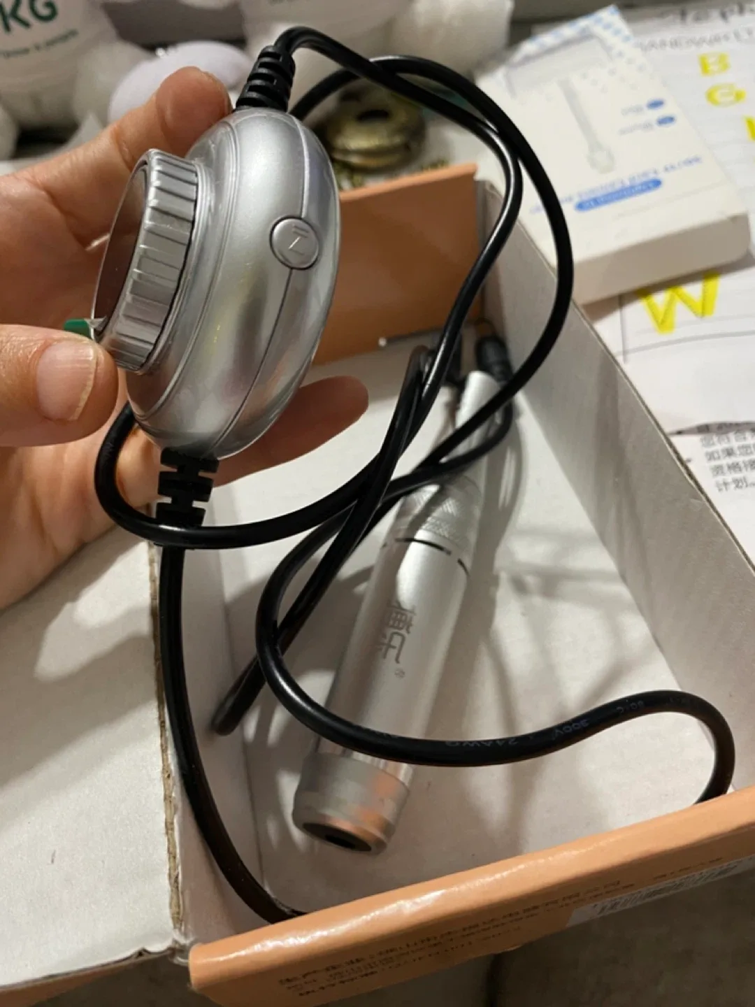 Potable Electric Nail Drill image indicator(3)