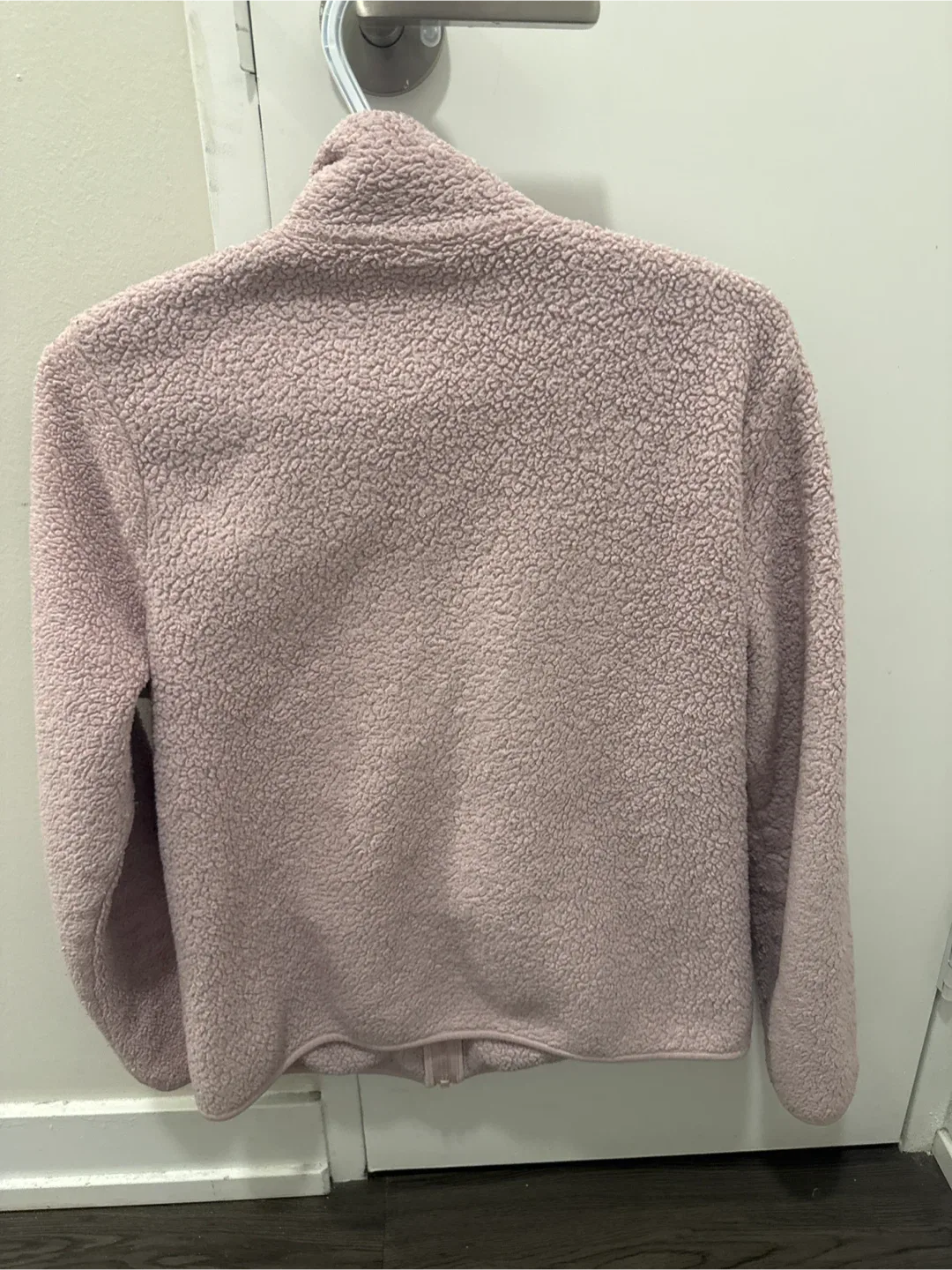 Uniqlo Fluffy Yarn Fleece Full-Zip Jacket - Size L image indicator(4)