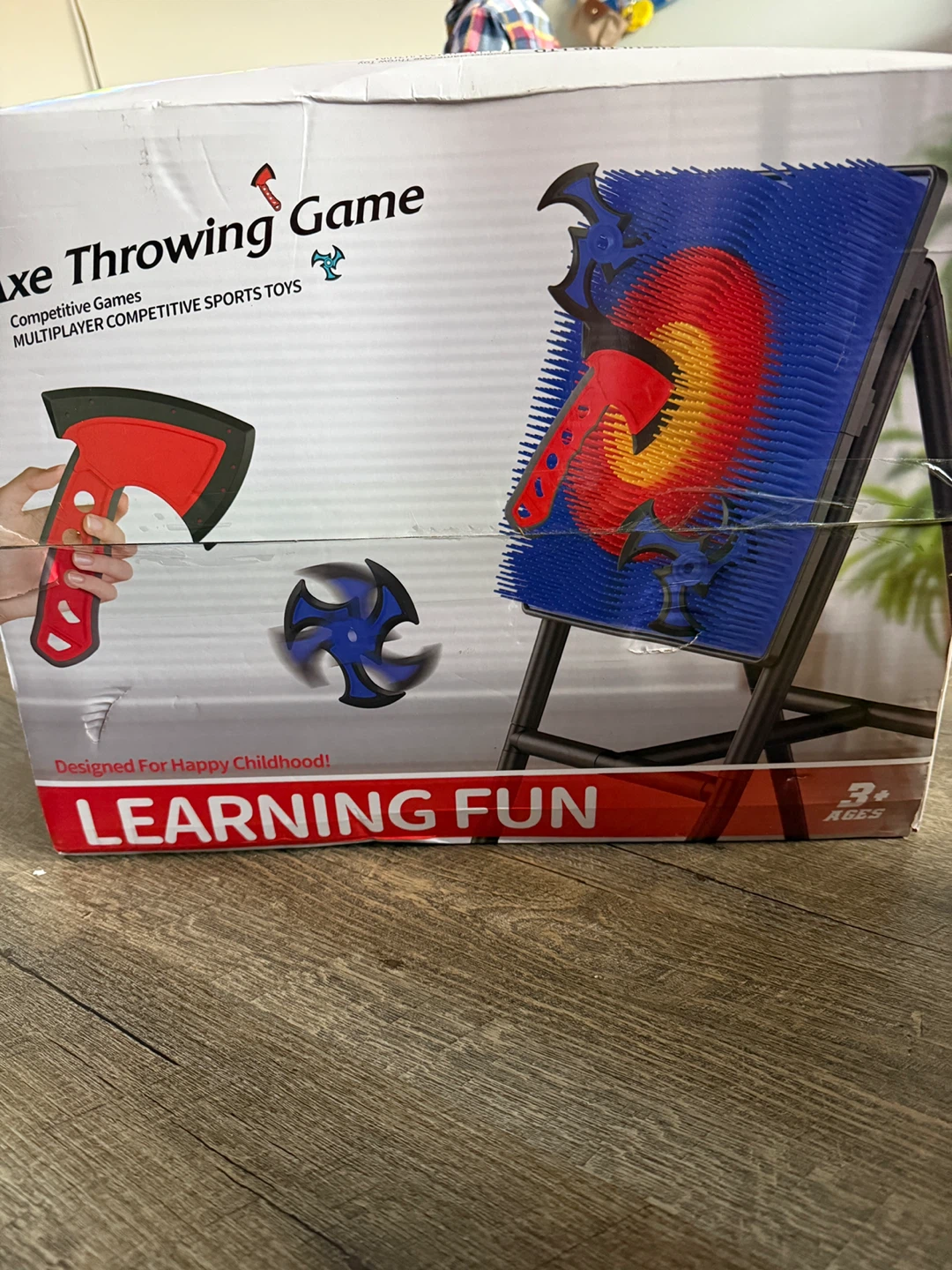 Learning Fun Axe Throwing Game - New in Box!