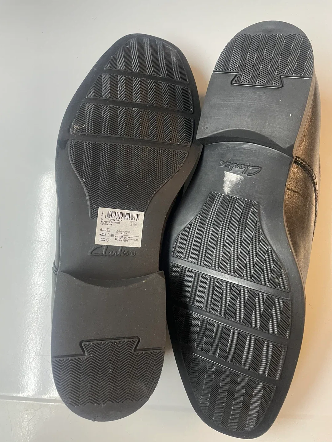 Clarks Collection Black Leather Dress Shoes image indicator(2)