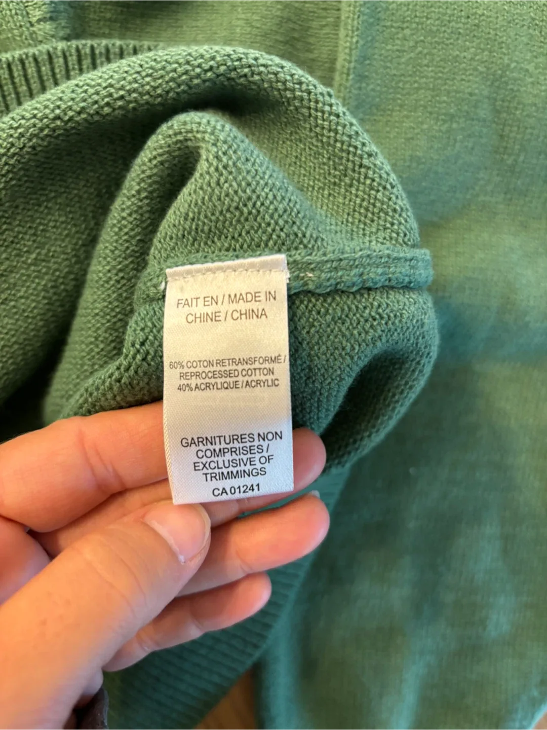 Simon Twik Green 1/2 Zip Sweater image indicator(4)