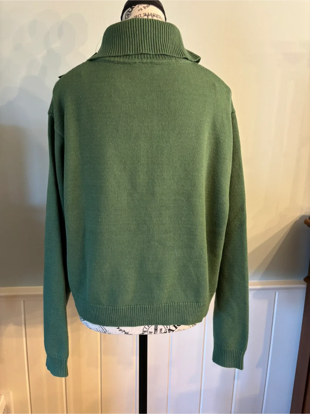 Simon Twik Green 1/2 Zip Sweater image indicator(10)