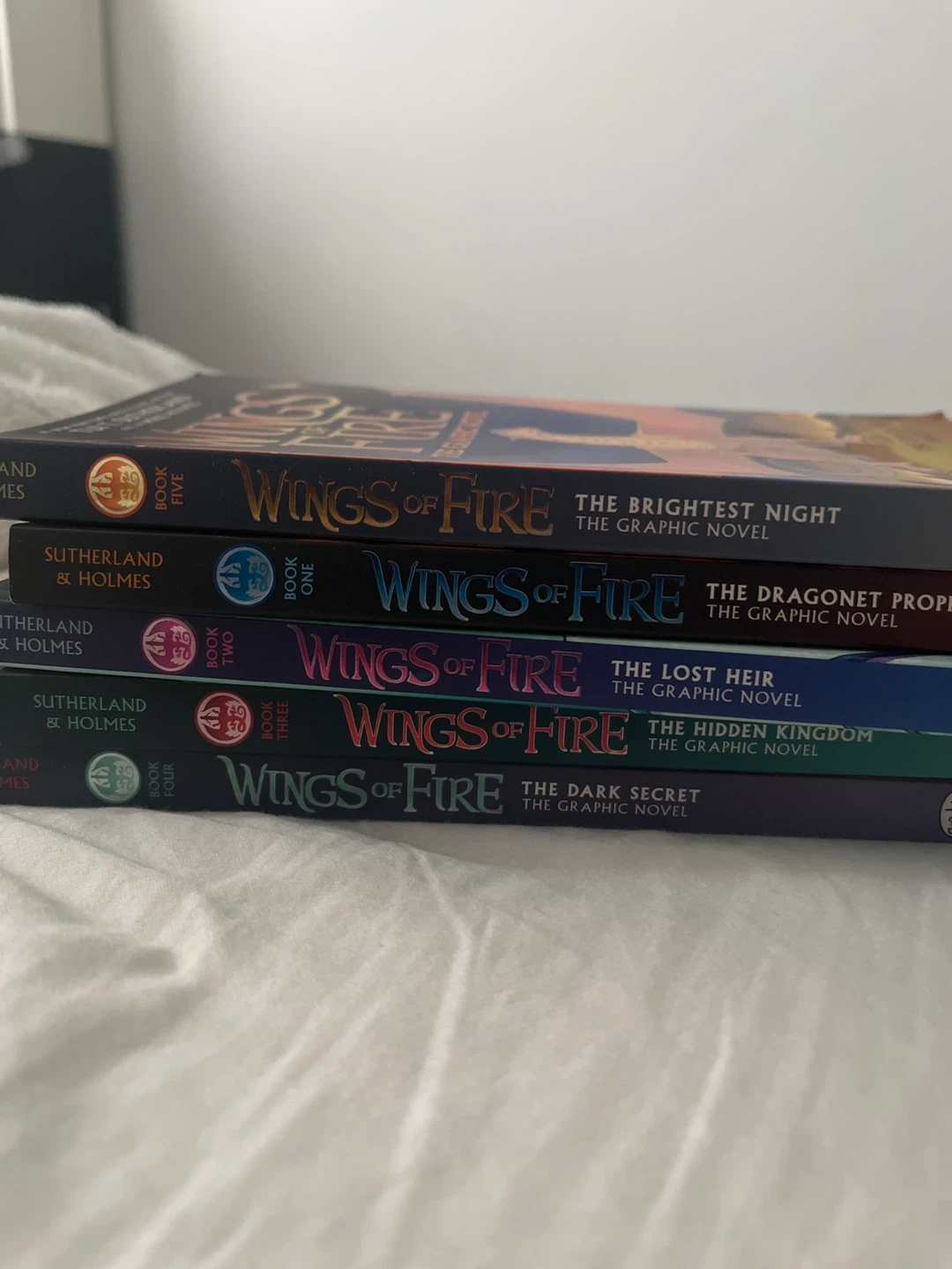 Wings of Fire Graphic Novel Books 1-5