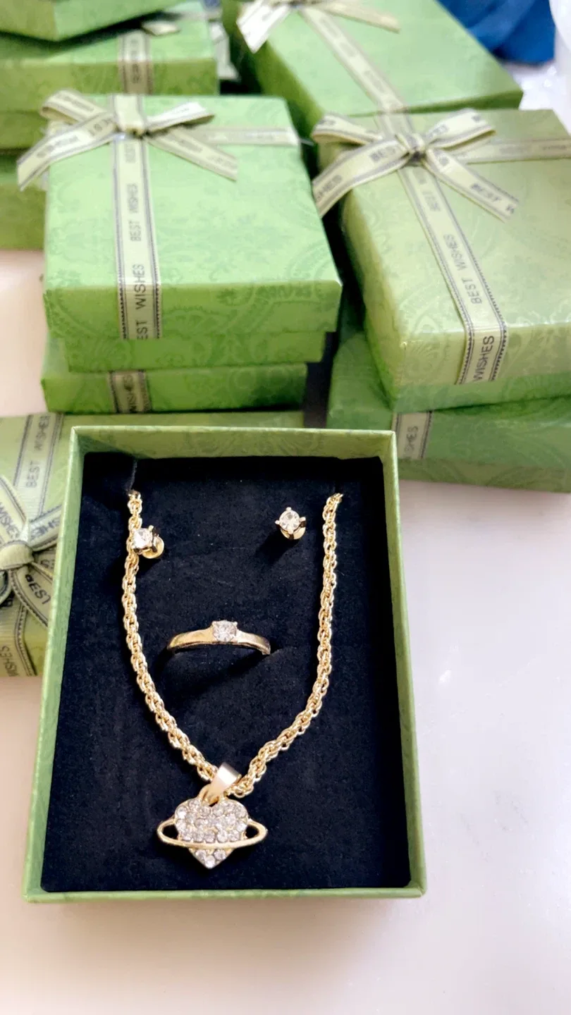 Vivienne Westwood Necklace, Ring, and Earrings Set image indicator(2)