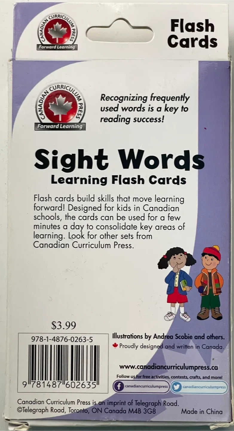 Sight Words Learning Flash Cards image indicator(2)