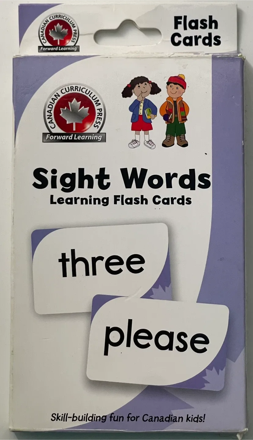 Sight Words Learning Flash Cards thumbnail