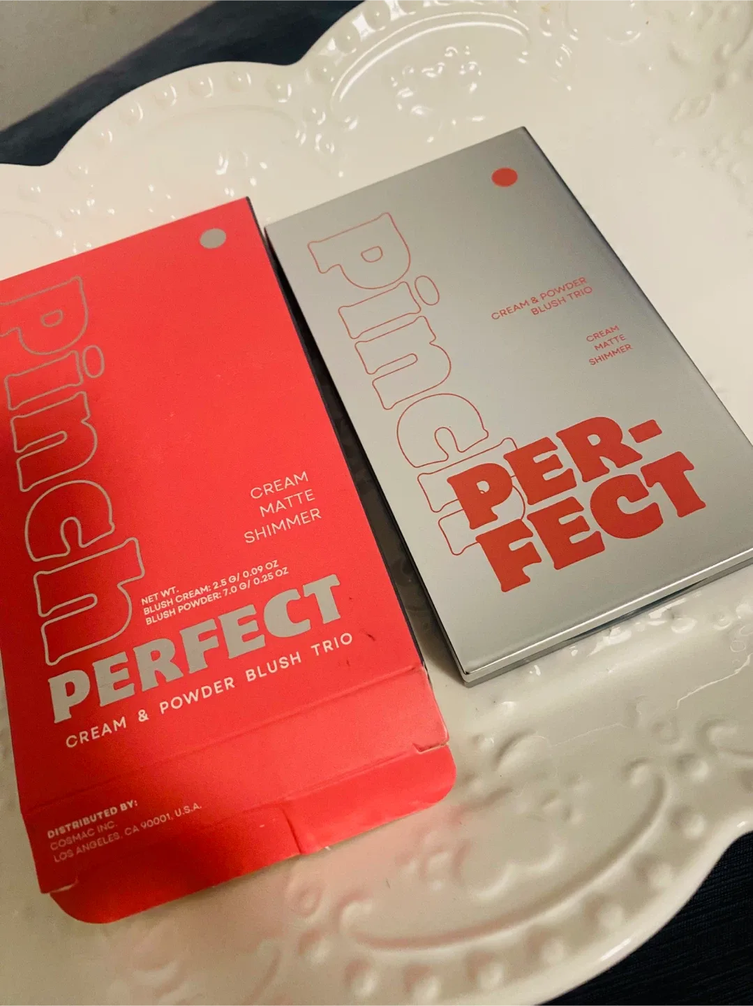 New (unused) Pinch of Perfect Cream & Powder Blush Trio image indicator(3)