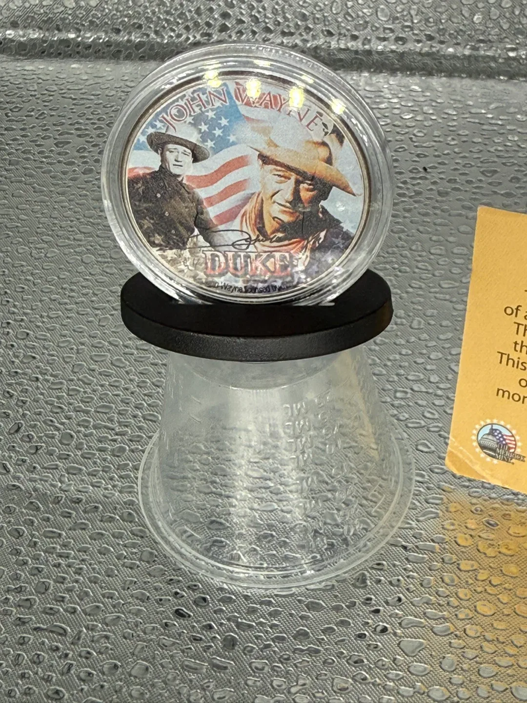 John Wayne 'The Duke' Collector silver Coin image indicator(2)