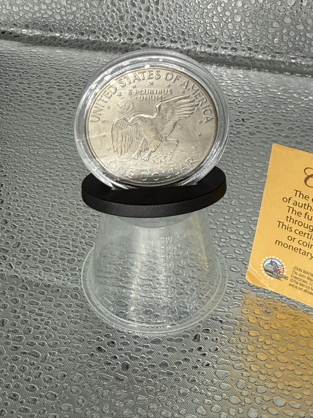 John Wayne 'The Duke' Collector silver Coin - photo 4
