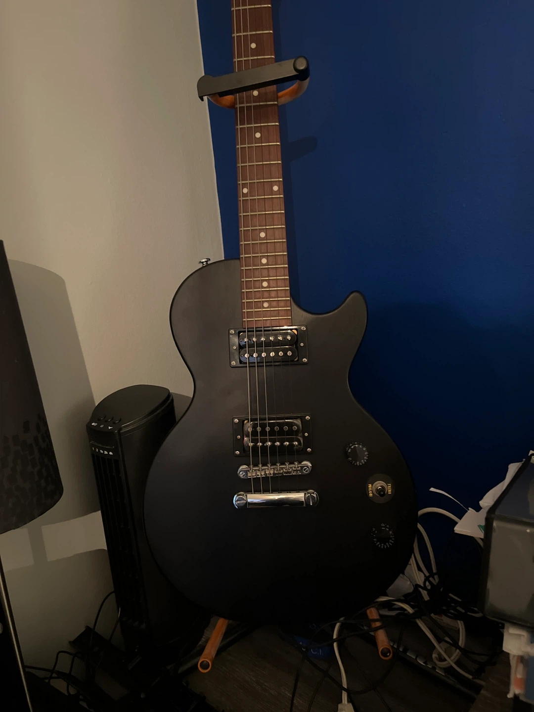 Black Electric Guitar