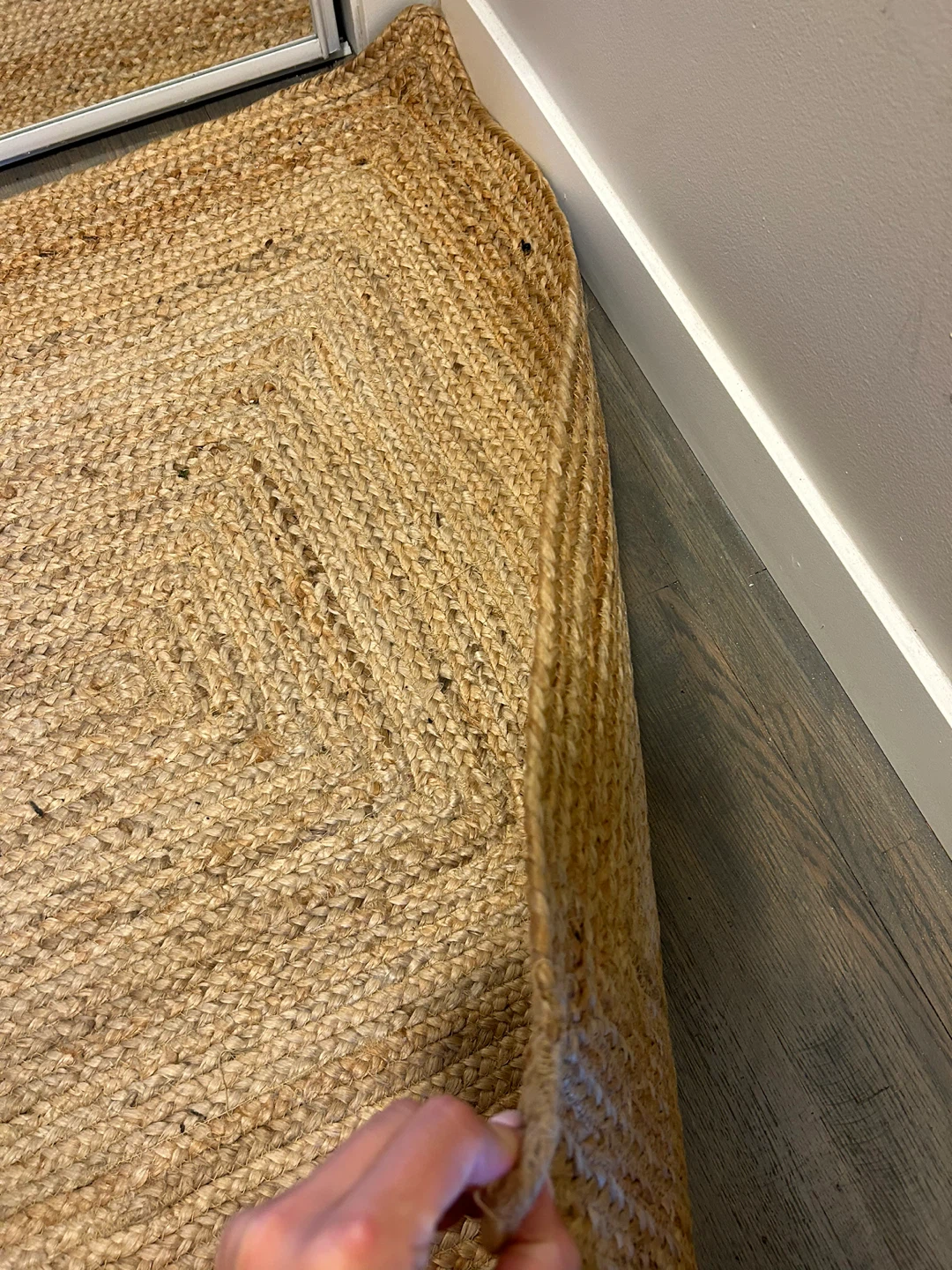 2 x Woven jute rugs - photo 4
