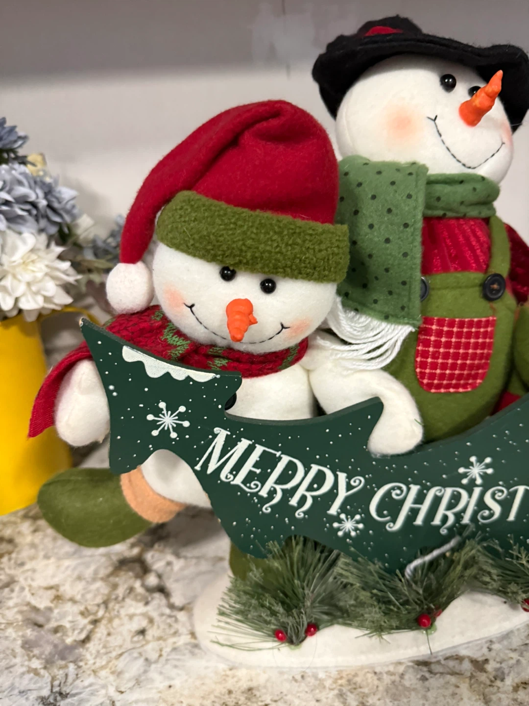 Merry Christmas Snowman Decoration check more pictures - photo 5