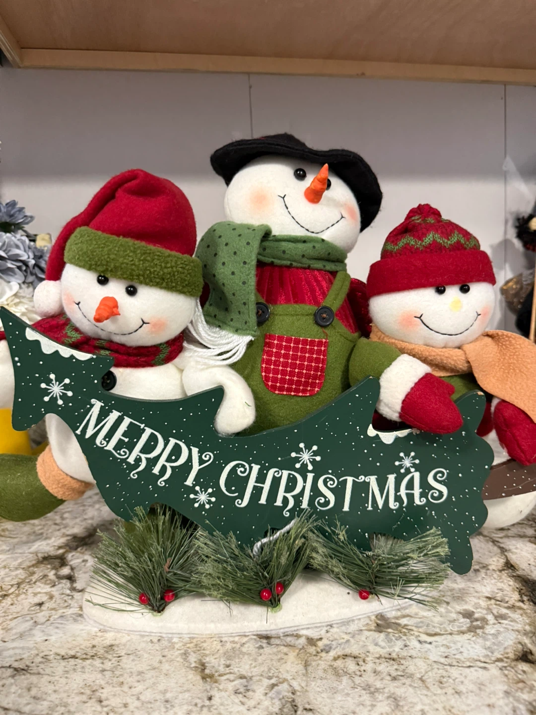 Merry Christmas Snowman Decoration check more pictures - photo 3