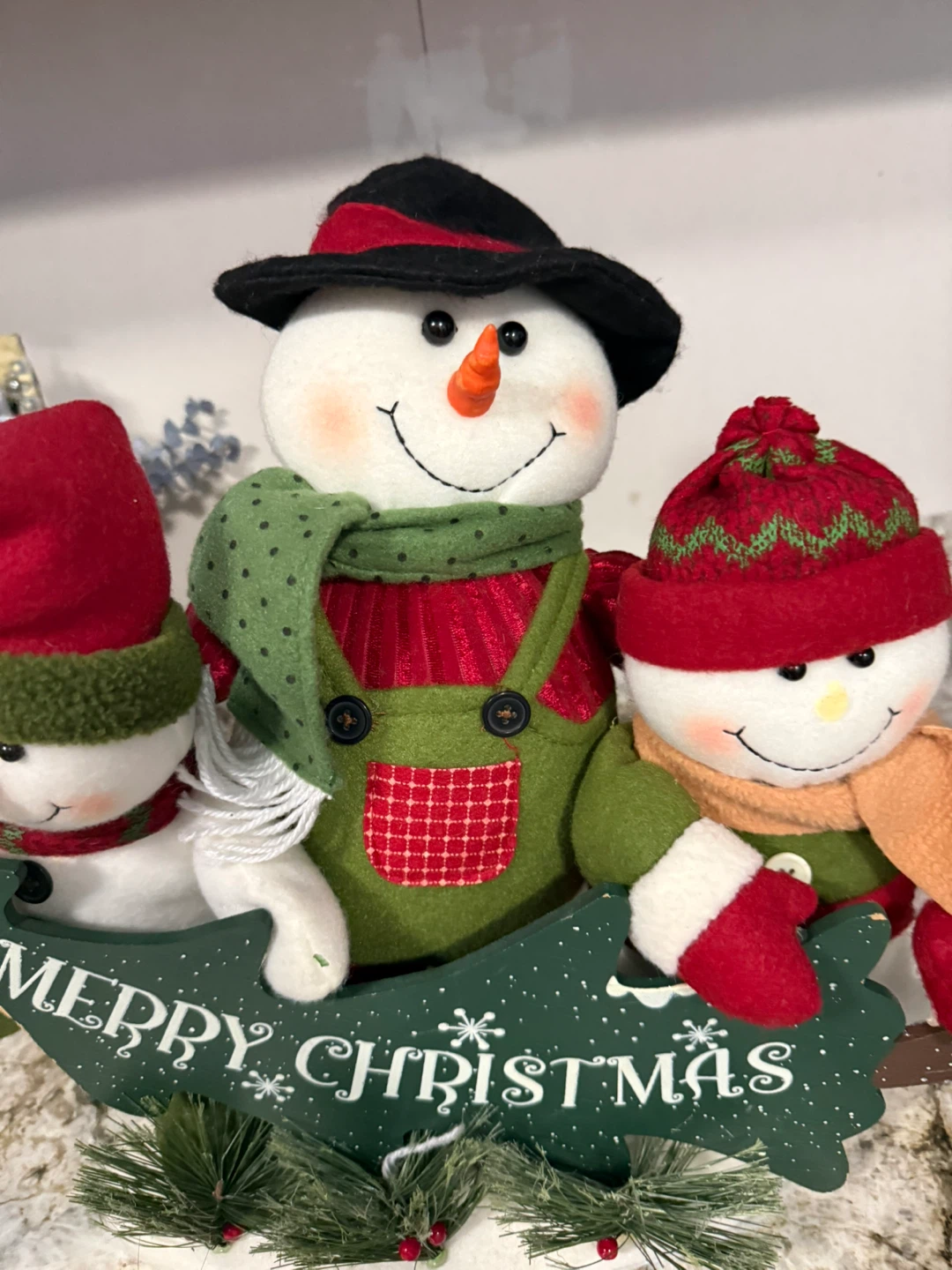Merry Christmas Snowman Decoration check more pictures - photo 2