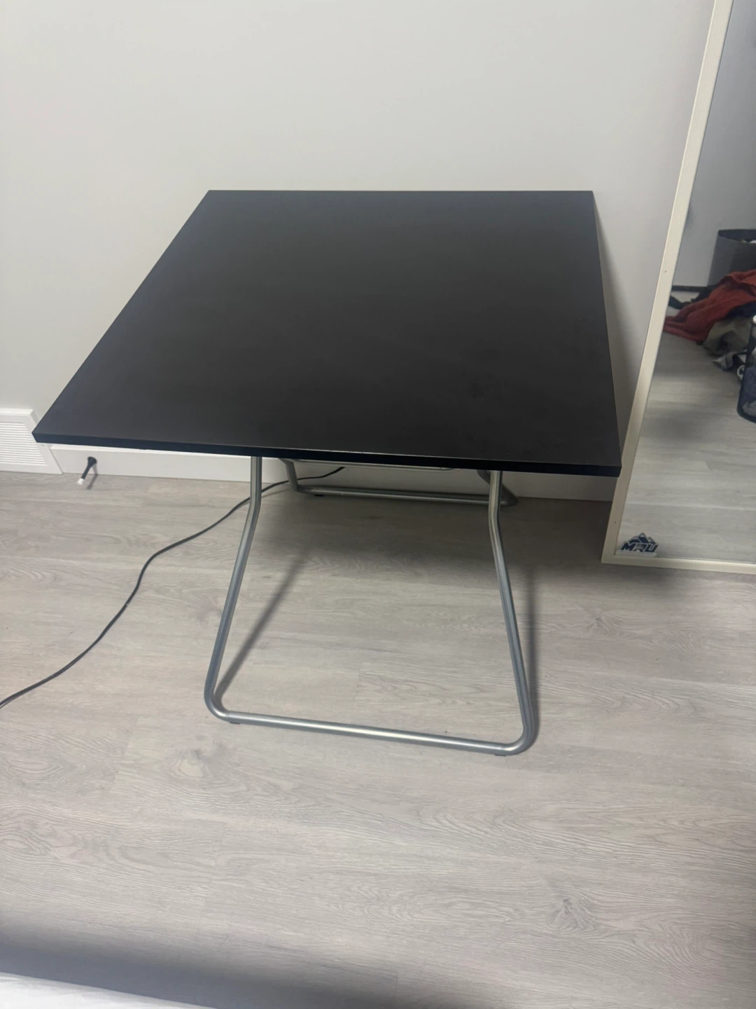 IKEA Black Folding Wall Table - photo 2