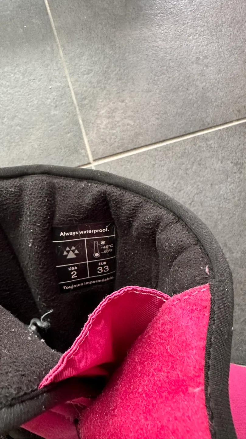 Cougar Youth Girls' Tatum Winter Boot Size US 2 image indicator(6)